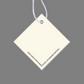 Paper Air Freshener Tag - 1 3/4" Diamond Tag